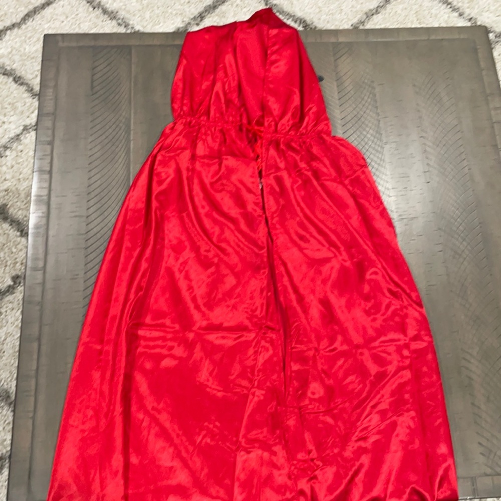 Halloween Costume: Little Red Riding Hood Cape